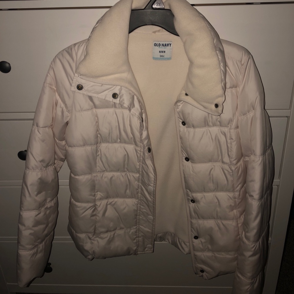 White winter coat